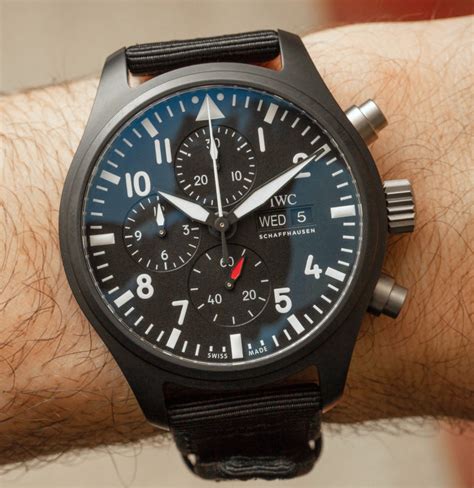 iwc pilot top gun chronograph price